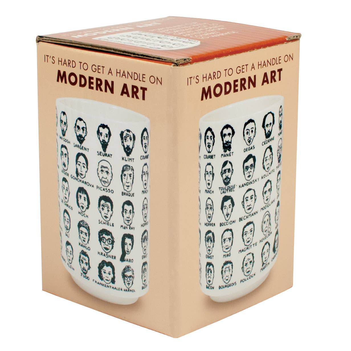 Unemployed Philosophers Guild - Modern Artists Coffee Mug - PMA Store at the Portland Museum of Art, Maine
