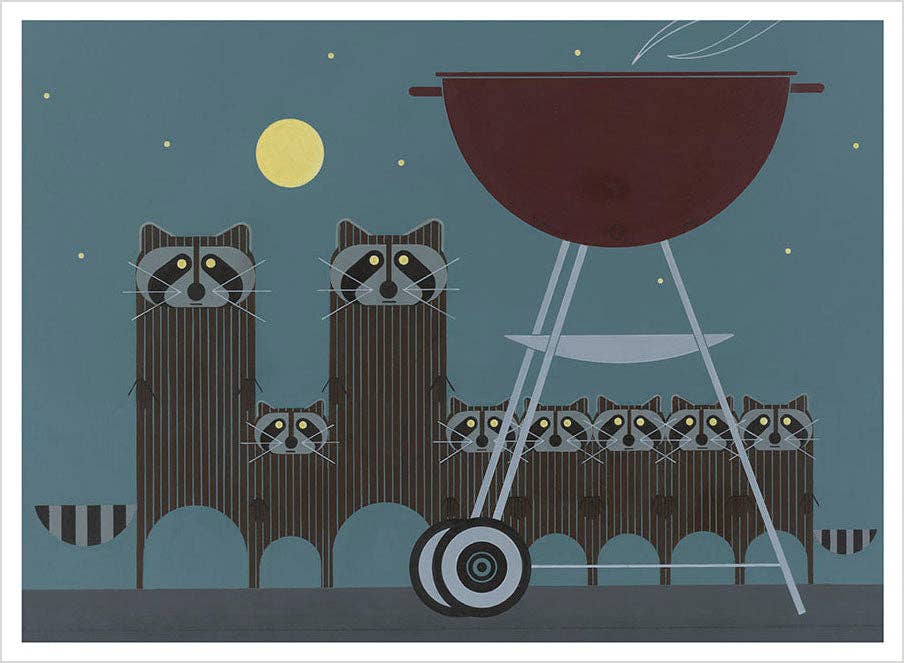 Pomegranate - Charley Harper: The Animal Kingdom Book of Postcards - PMA Store at the Portland Museum of Art, Maine