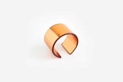 dconstruct - Ecoresin Cuff - Wide: Whisper Robin / M - PMA Store at the Portland Museum of Art, Maine