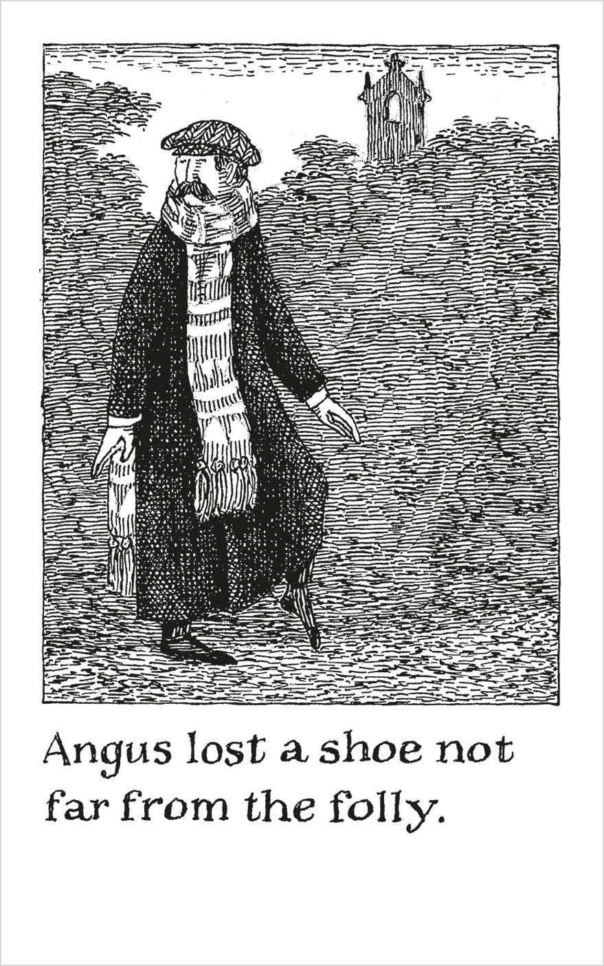 Pomegranate - The Helpless Doorknob: A Shuffled Story by Edward Gorey - PMA Store at the Portland Museum of Art, Maine