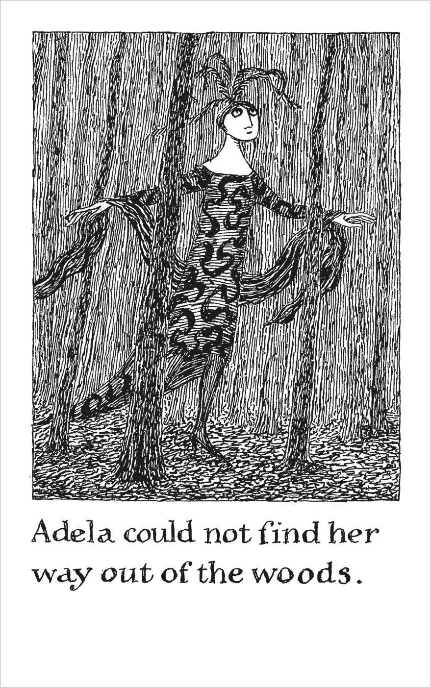 Pomegranate - The Helpless Doorknob: A Shuffled Story by Edward Gorey - PMA Store at the Portland Museum of Art, Maine