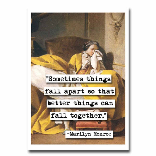 ChicalooKate - Marilyn Quote Greeting Card
