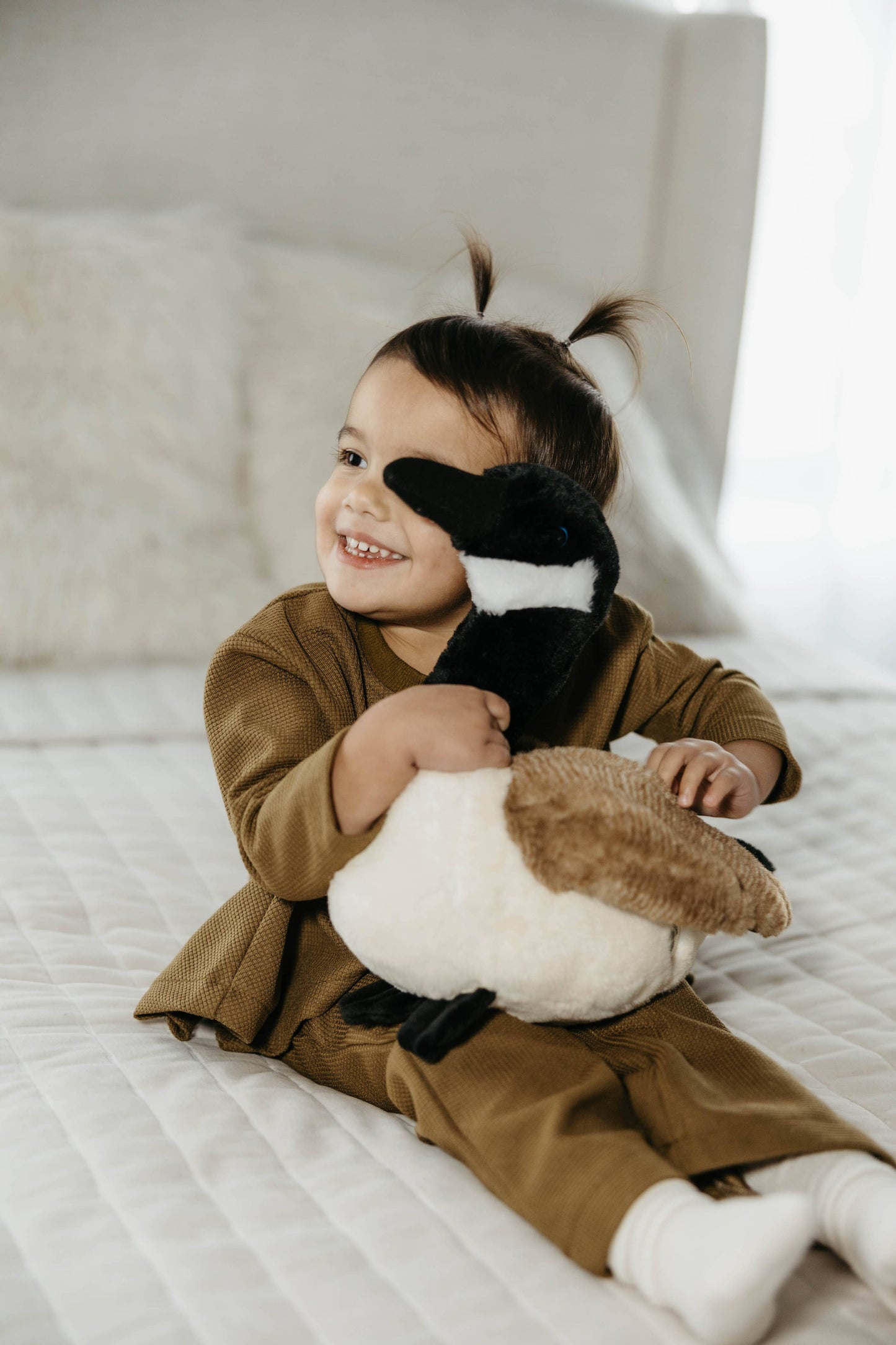 12" (28cm) Wild Onez Canada Goose Bird Stuffed Plush - PMA Store at the Portland Museum of Art, Maine