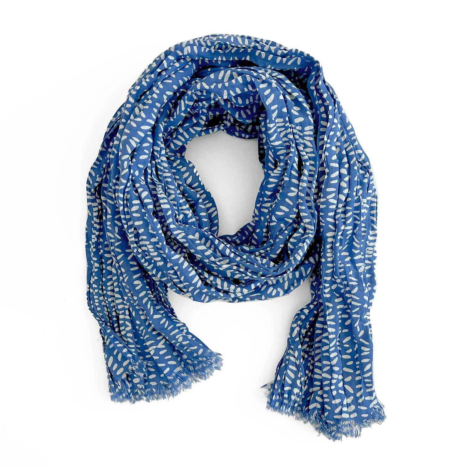 See Design - Cotton Scarf: Notes Yellow/Pink - PMA Store at the Portland Museum of Art, Maine
