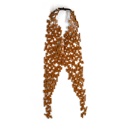 Oropopo - Above Clouds Necklace: Gold - PMA Store at the Portland Museum of Art, Maine