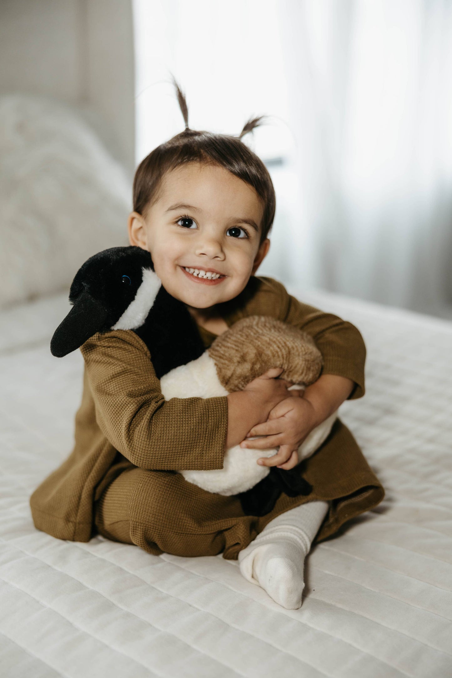 12" (28cm) Wild Onez Canada Goose Bird Stuffed Plush - PMA Store at the Portland Museum of Art, Maine