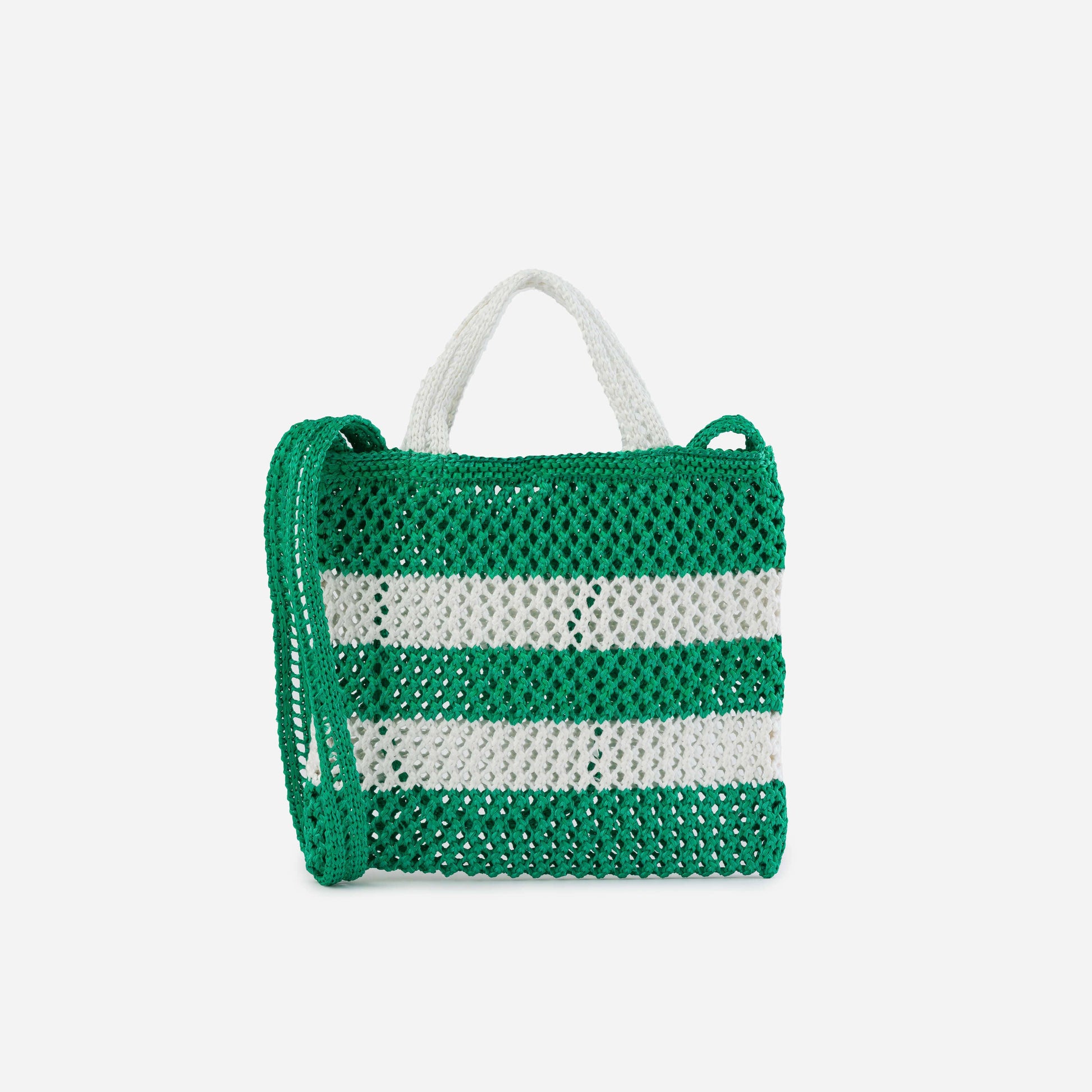 Stripe Raffia Mini Tote: Poppy Lilac - PMA Store at the Portland Museum of Art, Maine