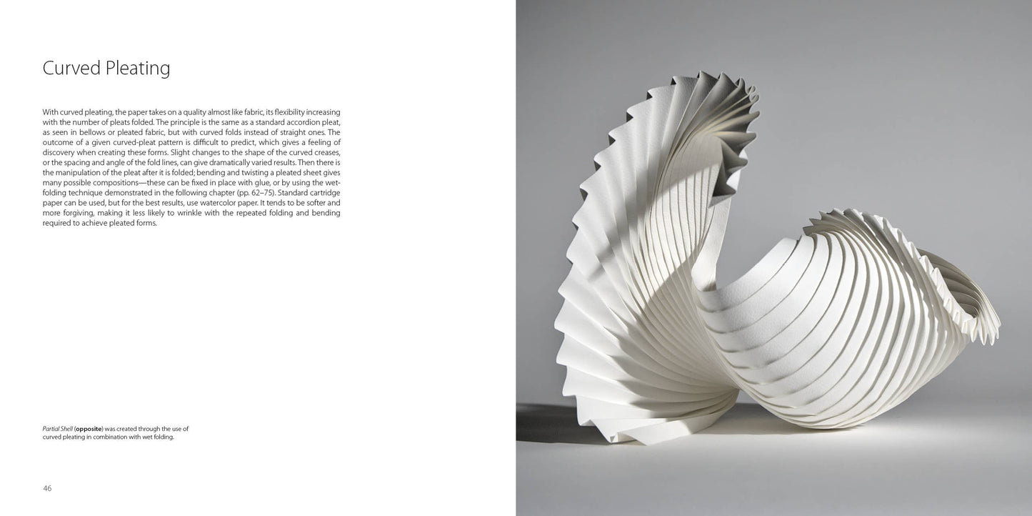 Schiffer Publishing - Paper Sculpture: Fluid Forms - PMA Store at the Portland Museum of Art, Maine