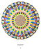 Pomegranate - Susan Barnett: Mandala IV 500-Piece Circular Jigsaw Puzzle - PMA Store at the Portland Museum of Art, Maine