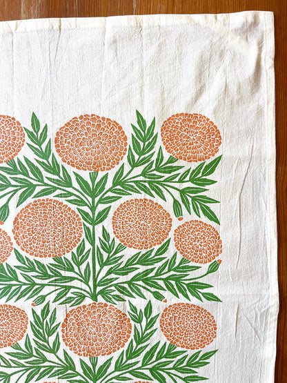 Katharine Watson - Marigold Tea Towel - PMA Store at the Portland Museum of Art, Maine