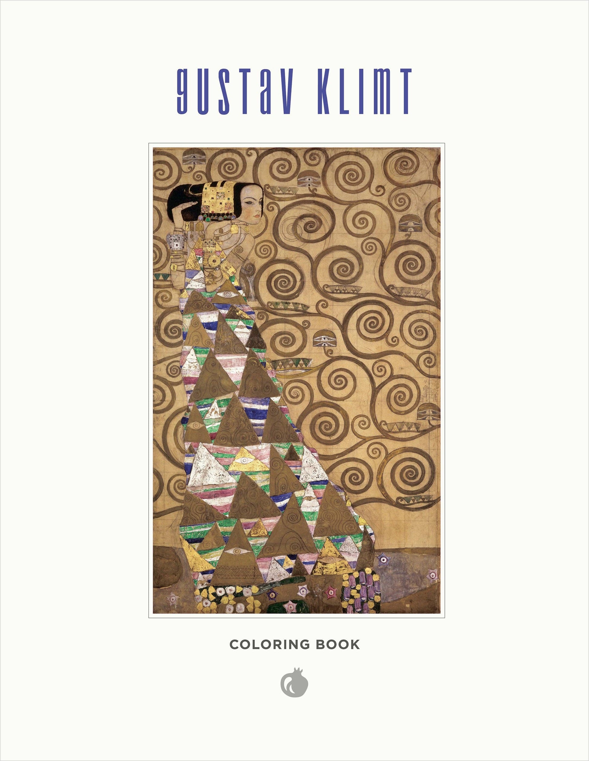 Pomegranate - Gustav Klimt Coloring Book - PMA Store at the Portland Museum of Art, Maine