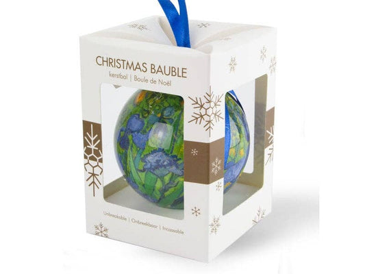 Christmas bauble, Iris, Vincent van Gogh - PMA Store at the Portland Museum of Art, Maine