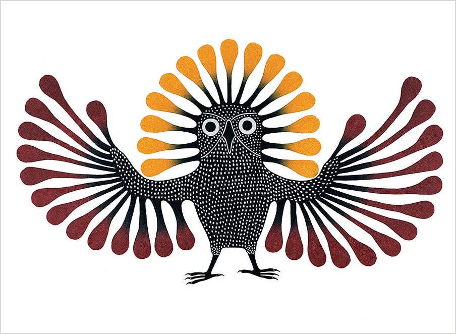 Pomegranate - Inuit Art: Birds Book of Postcards - PMA Store at the Portland Museum of Art, Maine