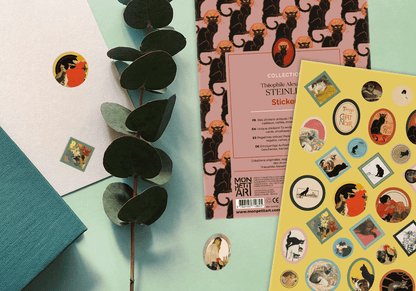 Today is Art Day - Stickers Steinlen by Mon Petit Art - PMA Store at the Portland Museum of Art, Maine