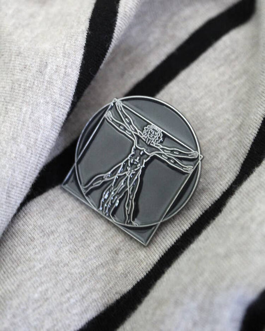 Pin Museum - Vitruvian Man • Enamel Pin