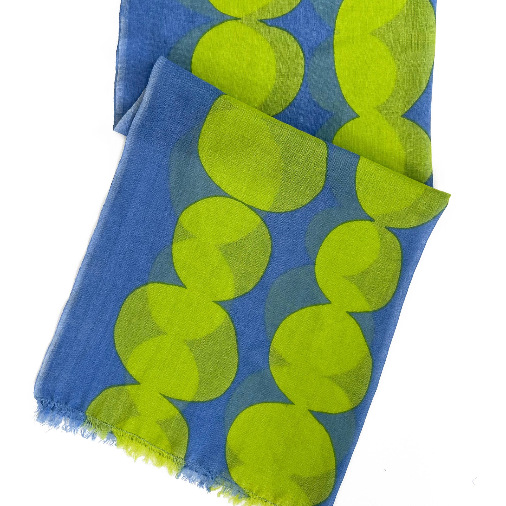 Wool Scarf: Blocks Orange - PMA Store at the Portland Museum of Art, Maine