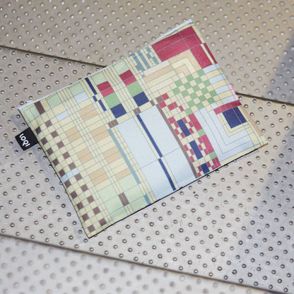 LOQI LLC - FRANK LLOYD WRIGHT Recycled Zip Pockets - PMA Store at the Portland Museum of Art, Maine
