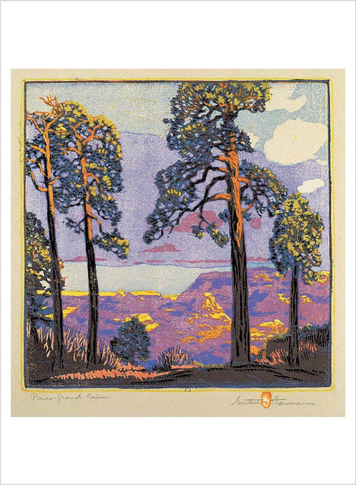 Pomegranate - The Woodblock Prints of Gustave Baumann Book of Postcards - PMA Store at the Portland Museum of Art, Maine