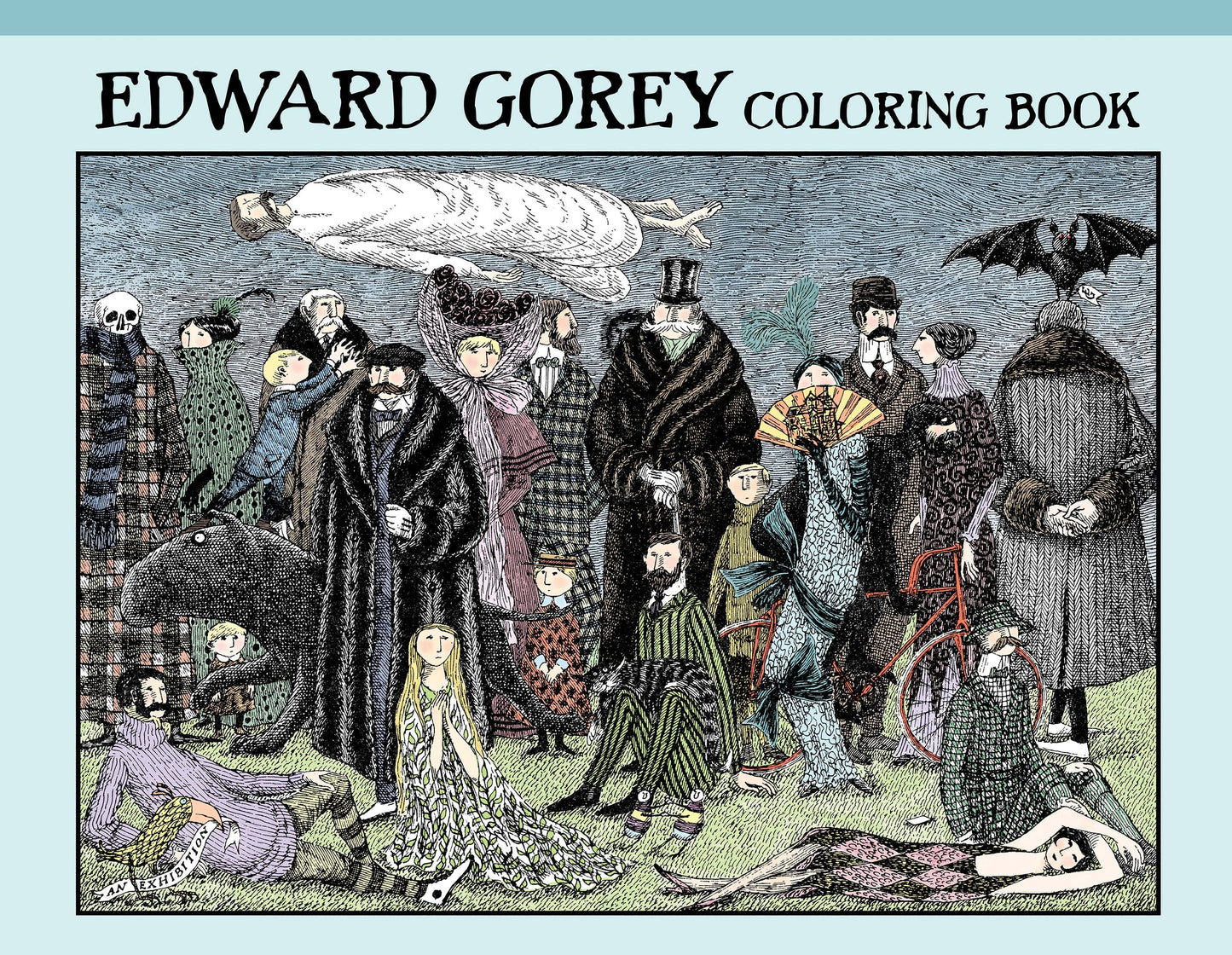 Pomegranate - Edward Gorey Coloring Book - PMA Store at the Portland Museum of Art, Maine