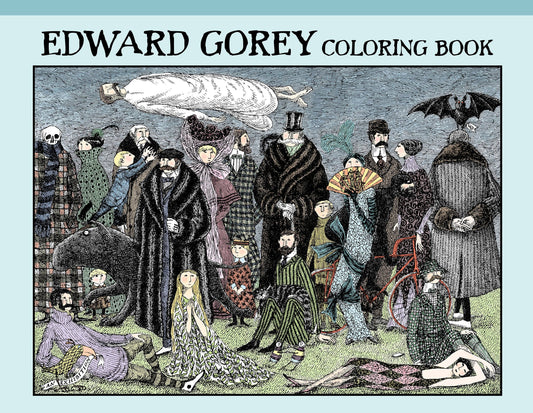 Pomegranate - Edward Gorey Coloring Book - PMA Store at the Portland Museum of Art, Maine