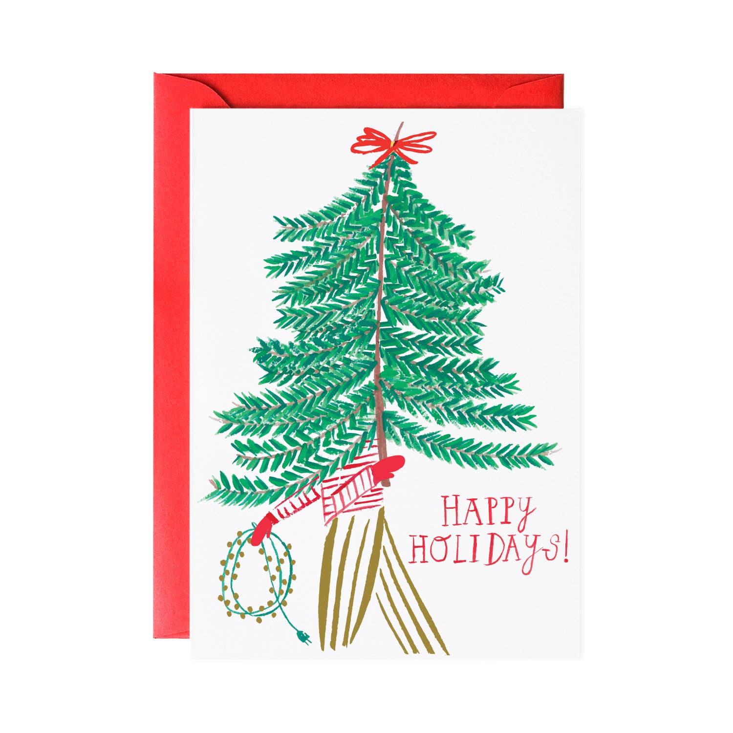Charlie's Tree - Holiday Greeting Card: Single Card - PMA Store at the Portland Museum of Art, Maine