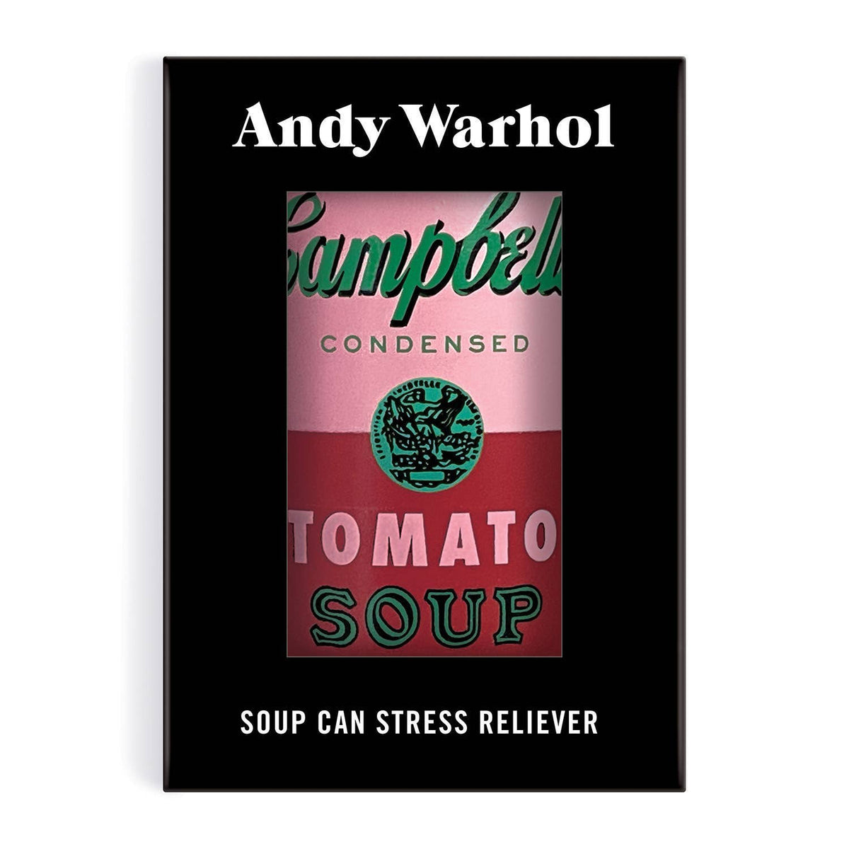 Chronicle Books - Warhol Soup Can Stress Reliever - PMA Store at the Portland Museum of Art, Maine
