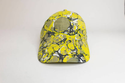 Tempered East - Marbled Dad Hat: Stone: Blue