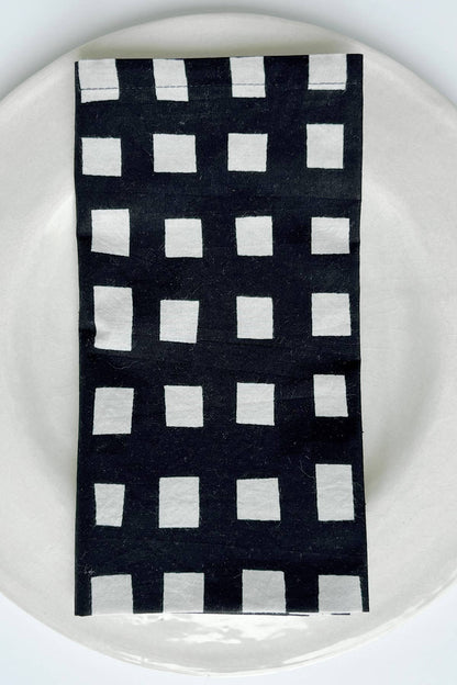 Napkins (Set of 4): Grasses Moss/Hunter - PMA Store at the Portland Museum of Art, Maine
