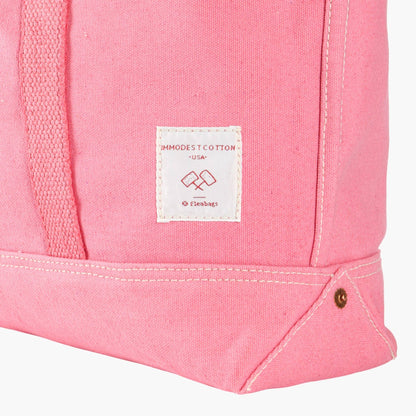 IMMODEST COTTON - Small East West Tote | Flamingo - PMA Store at the Portland Museum of Art, Maine