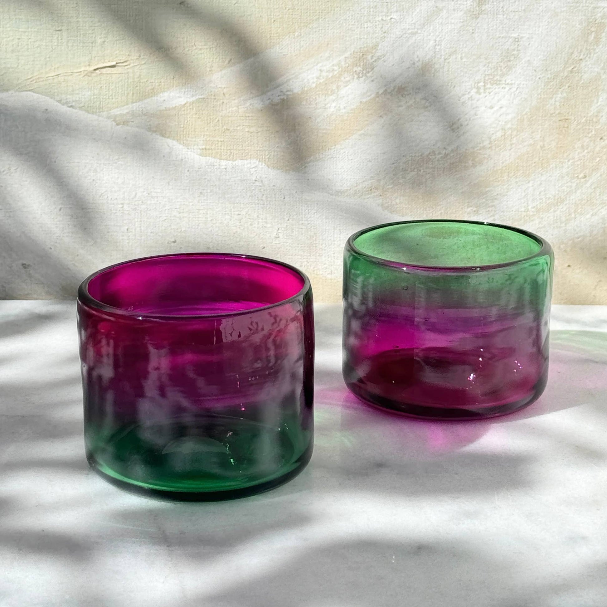 Hand Blown Wine Cocktail Glass - Fiushaverde - 2 sizes : Small - PMA Store at the Portland Museum of Art, Maine