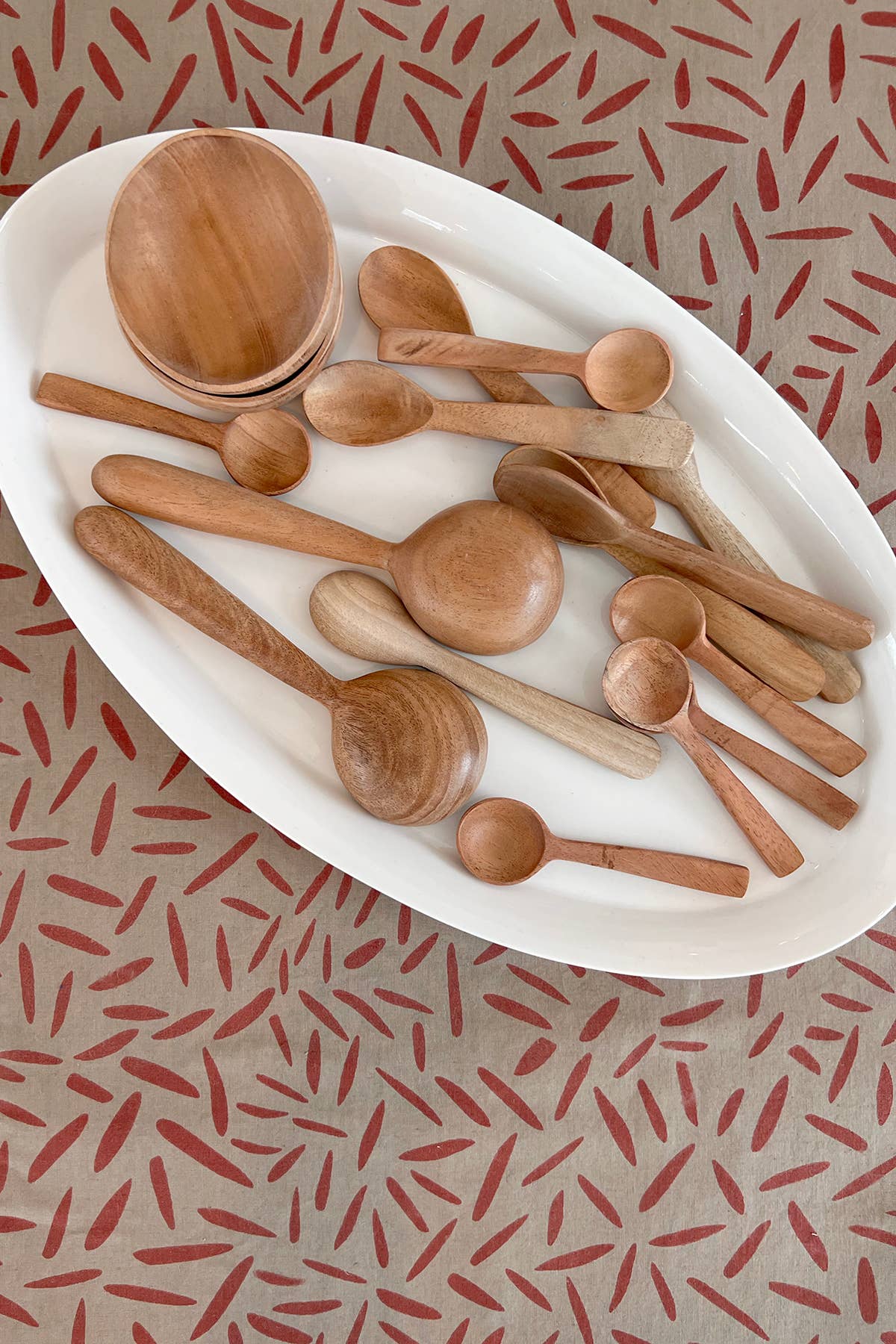 Table Runner: Notes Mustard - PMA Store at the Portland Museum of Art, Maine