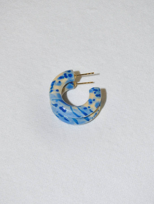 BINKY AND LULU - Toile Mini Hoop - PMA Store at the Portland Museum of Art, Maine