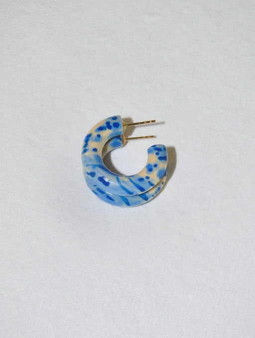 BINKY AND LULU - Toile Mini Hoop - PMA Store at the Portland Museum of Art, Maine