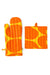 See Design - Oven Mitt & Potholder Set SPRING 2025: Globe Yellow/Orange - PMA Store at the Portland Museum of Art, Maine