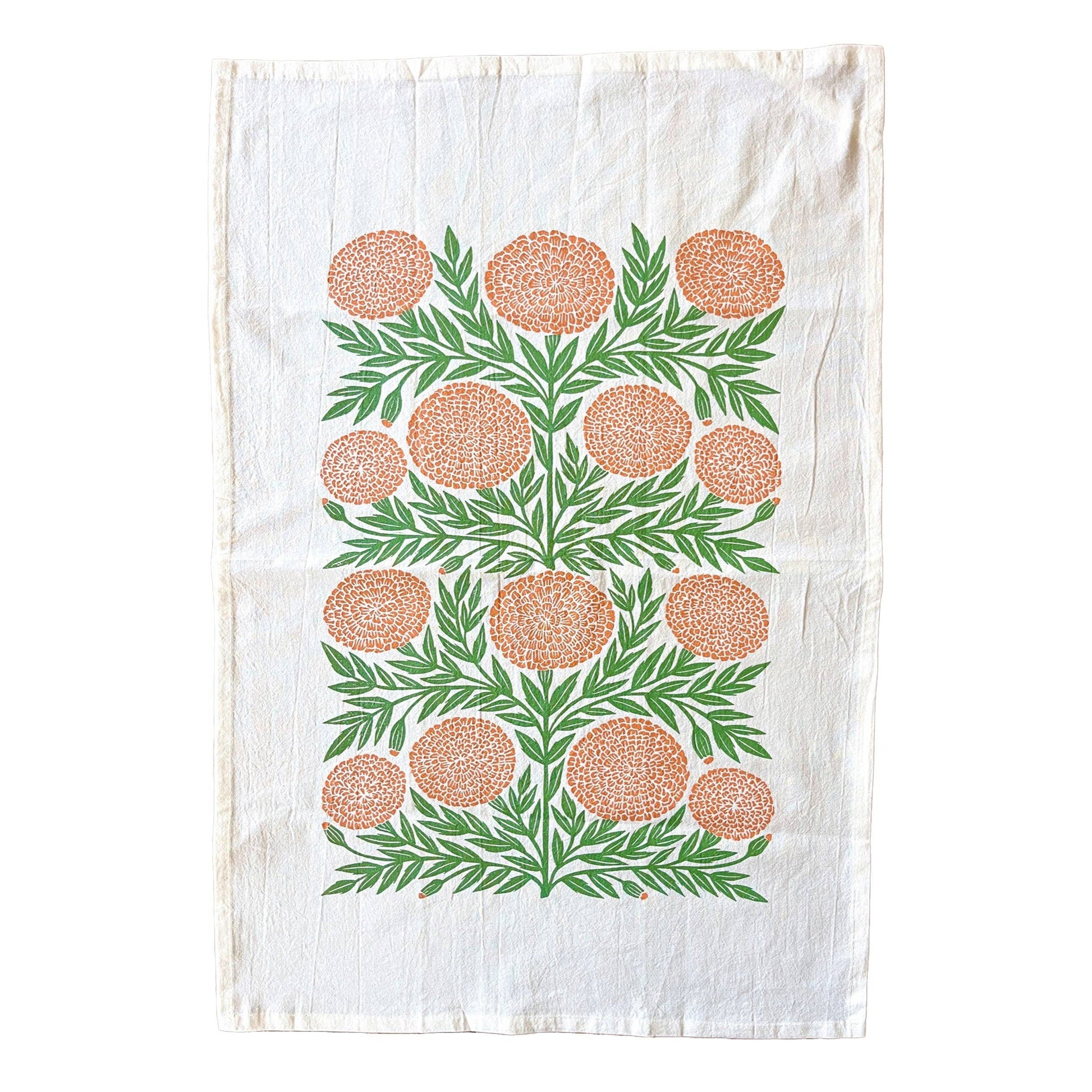 Katharine Watson - Marigold Tea Towel - PMA Store at the Portland Museum of Art, Maine