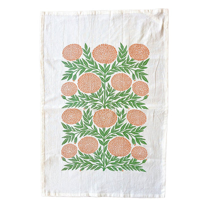 Katharine Watson - Marigold Tea Towel - PMA Store at the Portland Museum of Art, Maine