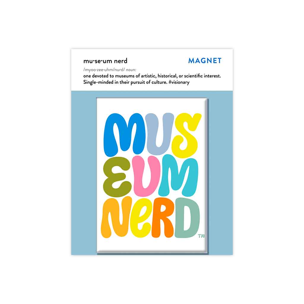 Museum Nerd x Alicia Schultz Magnet: None (Loose) - PMA Store at the Portland Museum of Art, Maine