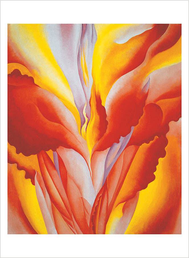 Pomegranate - Georgia O'Keeffe: Abstraction Book of Postcards - PMA Store at the Portland Museum of Art, Maine