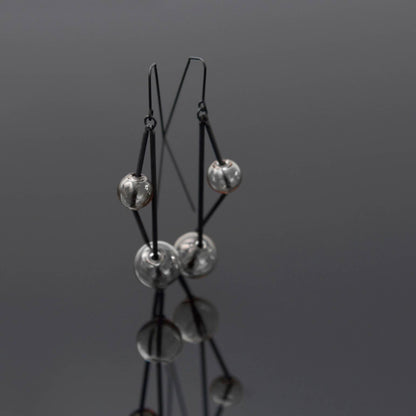 Pursuits - Arlo Earrings: Glass Amber