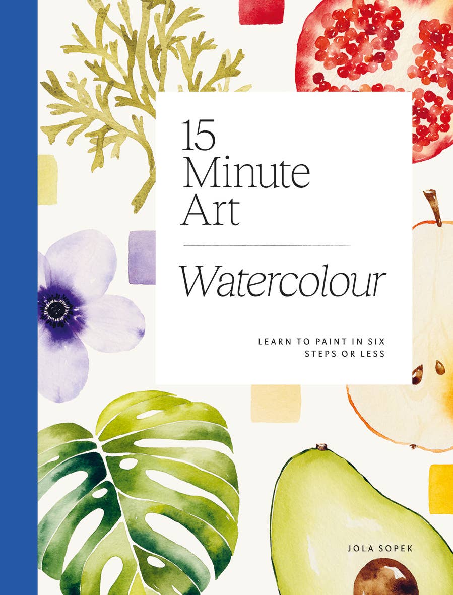 Chronicle Books - 15-minute Art Watercolour - PMA Store at the Portland Museum of Art, Maine