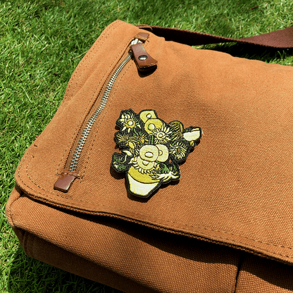 Today is Art Day - Patch - Sunflowers - Van Gogh - PMA Store at the Portland Museum of Art, Maine
