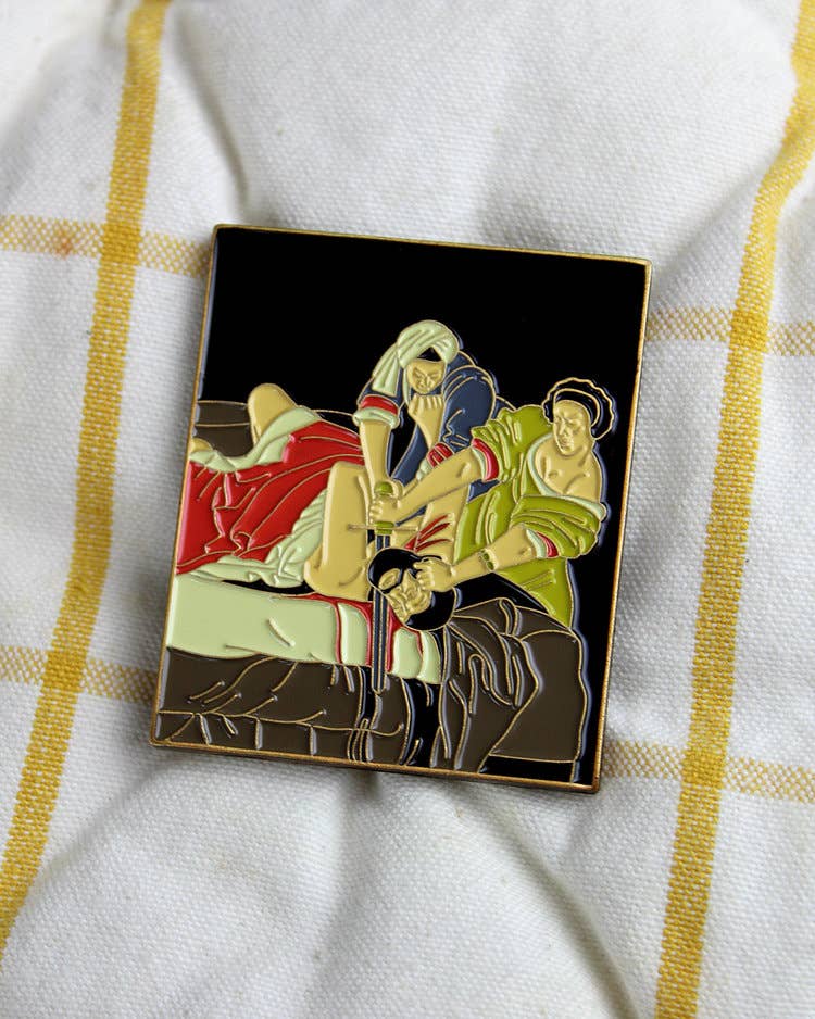 Pin Museum - Judith Slaying Holofernes • Enamel Pin