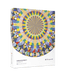 Pomegranate - Susan Barnett: Mandala IV 500-Piece Circular Jigsaw Puzzle - PMA Store at the Portland Museum of Art, Maine