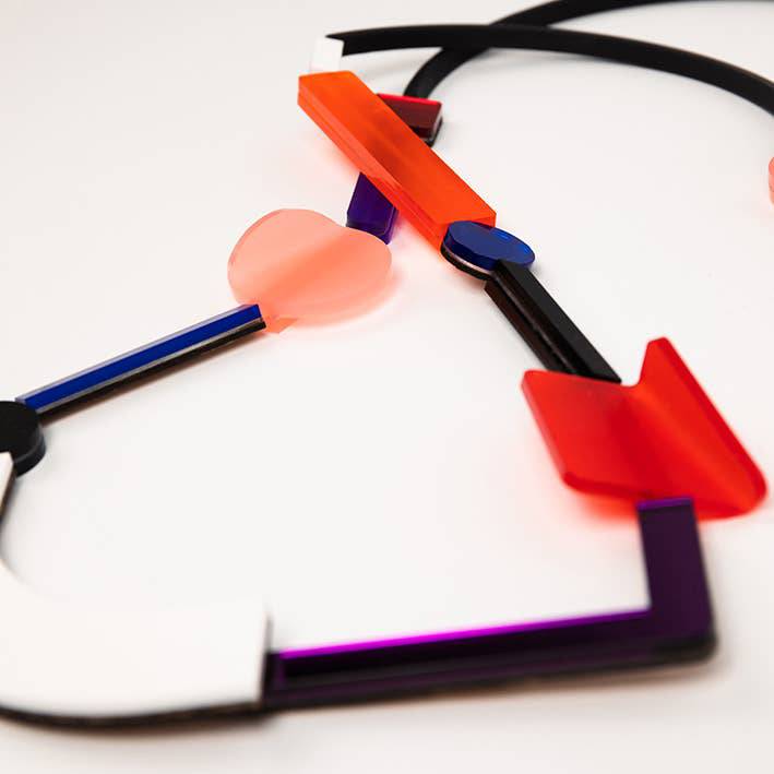 Pamela Coromoto - NEW Fiction Necklace - Black - PMA Store at the Portland Museum of Art, Maine