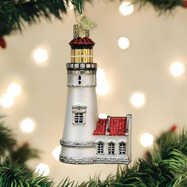 Old World Christmas - Heceta Head Lighthouse Ornament - PMA Store at the Portland Museum of Art, Maine