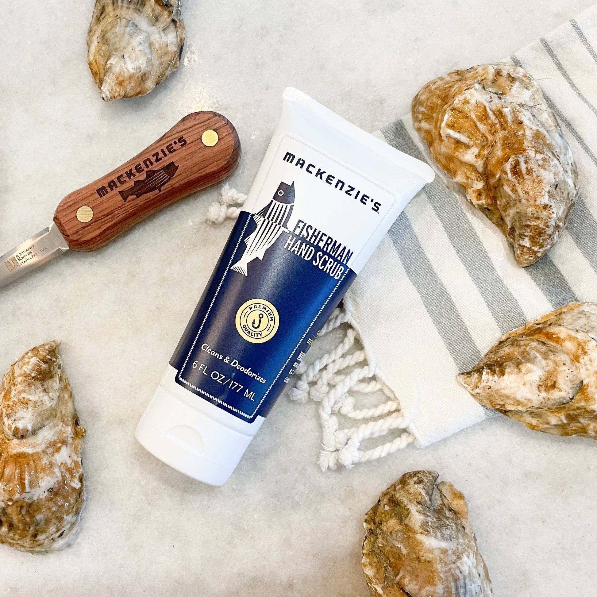 MacKenzie's Fisherman - Fisherman Hand Scrub 6 fl oz (24 qty) - PMA Store at the Portland Museum of Art, Maine