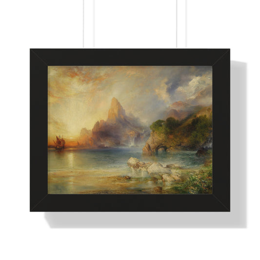 The Lotus Eaters, 1895 by Thomas Moran Framed Poster - Ideal Home Décor for Nature Lovers