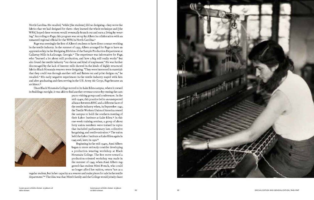 Weaving at Black Mountain College: Anni Albers,: Hardcover - PMA Store at the Portland Museum of Art, Maine