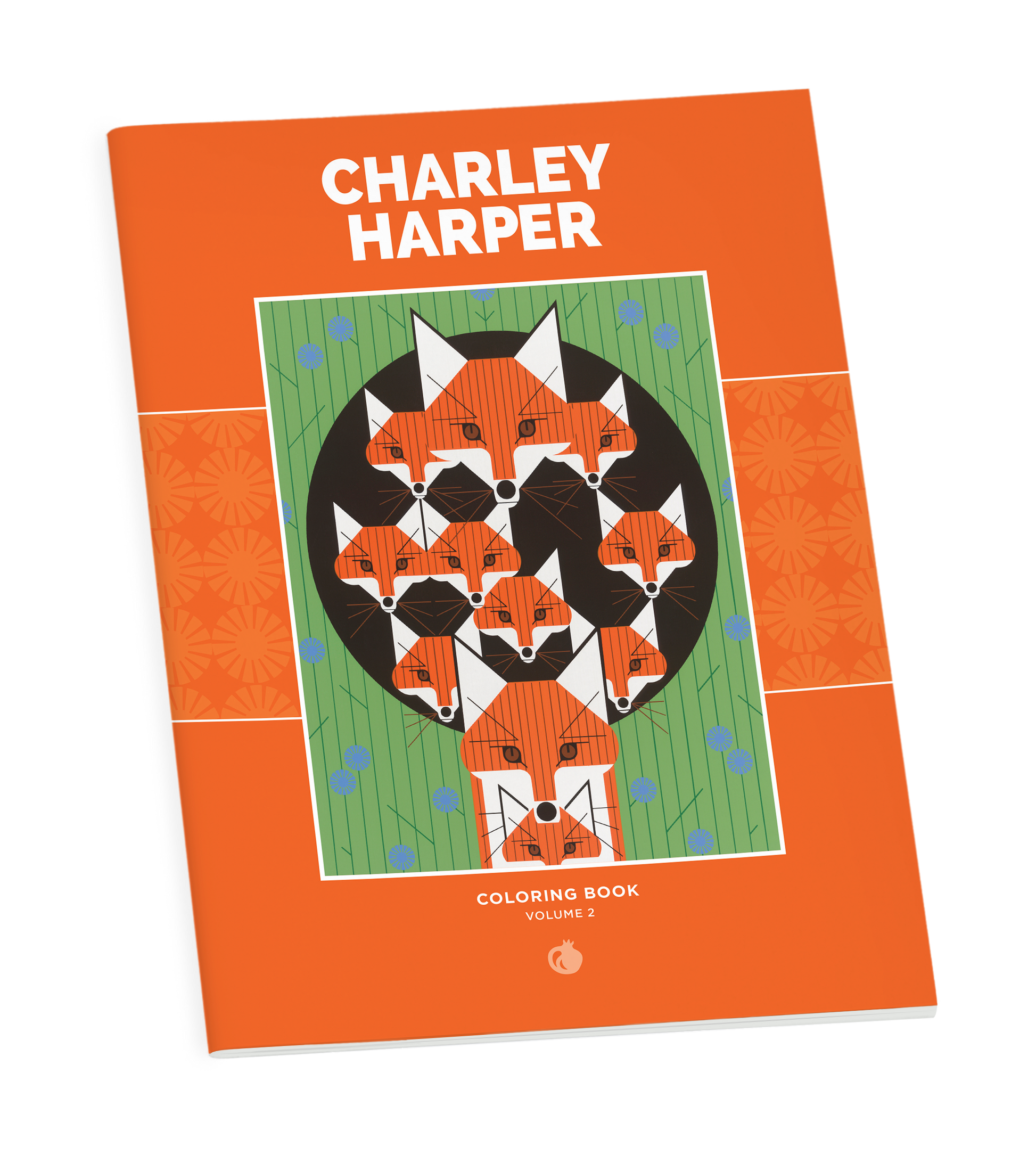 Pomegranate - Charley Harper: Volume 2 Coloring Book - PMA Store at the Portland Museum of Art, Maine