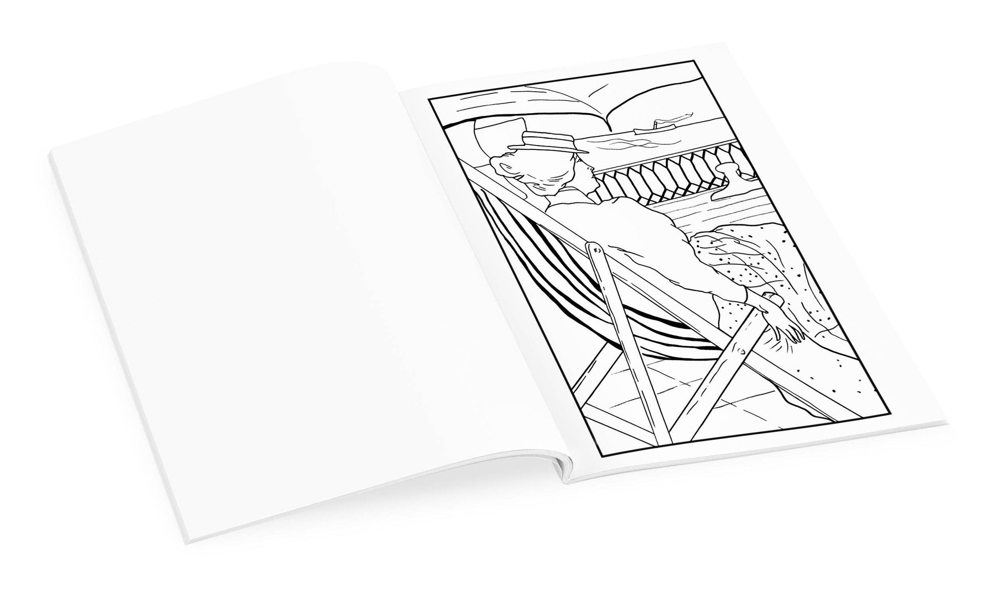 Pomegranate - Impressionists on the Water Coloring Book - PMA Store at the Portland Museum of Art, Maine